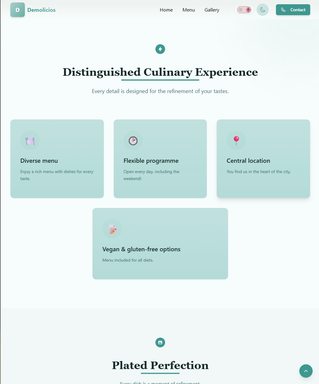 Live Restaurant Preview